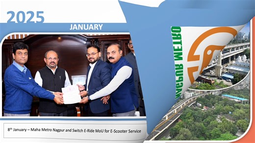 From vision to velocity — Nagpur Metro’s defining moments of 2025. #NagpurMetro #MahaMetro #MetroInMotion #MovingNagpur #UrbanMobility #SmartTransport #CityOnTheMove #PublicTransport #SustainableTransit #MetroJourney #ConnectingNagpur #ProgressInMotion #Milestones2025 #BuildingTheFuture #ThankYouNagpur | Nagpur Metro Rail