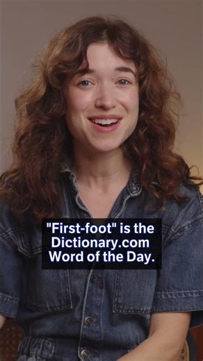 Word of the Day: first-foot