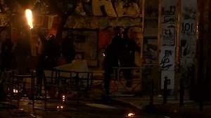 Clashes break out after Greeks march to mark 1973 student revolt