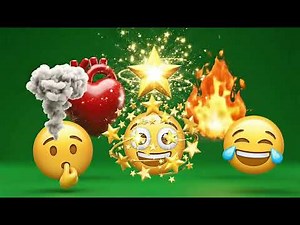 Epic Emoji Green Screen Overlays: Free Animated Reactions for Content Creators