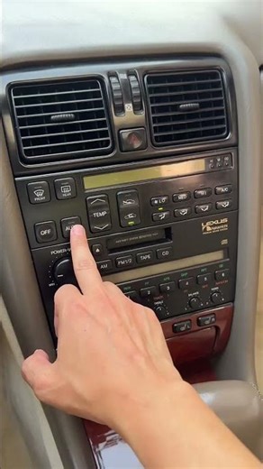 雷克萨斯-有些配置不出奇 出奇的是这些配置三十年后还能用#二手车 #情怀老车 #我与汽车的日常 #凌志#凌志LS400