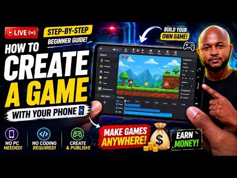 How to Create a Game on Your Phone (No Coding) – Step-by-Step Beginner Guide