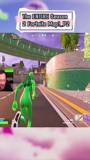 Pt2 The ENTIRE Season 2 Fortnite Map! #fortnite #fortniteclips #fortnitefunny