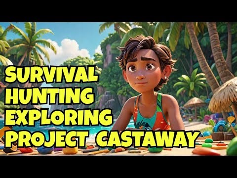 Project Castaway - Shelter - Storage - Submarine - Hunting - Exploring - Komodo - Surviving - S1-E3
