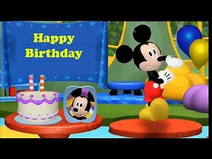Mickey Mouse Birthday Greetings!