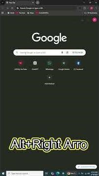 ✅ Chrome Shortcut 🔥 Alt + ← → से Back & Forward #reels#reel#reelsvideoシ#trendingreel#shorts