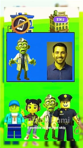 ZOMBIE DOCTOR ATTACK!orPOLICE vs ZOMBIE DOCTOR