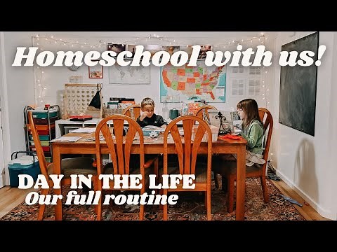 HOMESCHOOL DAY IN THE LIFE | Full Routine | Charlotte Mason | Ambleside Online