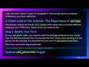 Solve the Django No file chosen Issue in FileInput