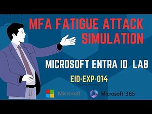 How Hackers Bypass MFA Using Push Spam | MFA Fatigue Attack (Entra ID Lab)