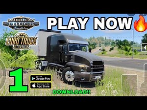 😱 FIRST PLAY!! 🚀 TRUCK SIMULATOR BIG RIGS – The NEW ETS2/ATS for Android