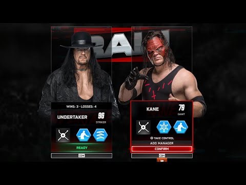 Brothers of Destruction CLASH! Undertaker vs Kane Extreme Rules | WWE 2K25 PS5 Gameplay