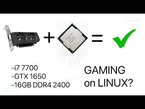 Core i7 7700 + GTX 1650 performance on LINUX