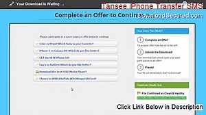 Tansee iPhone Transfer SMS Key Gen - Download Now 2015