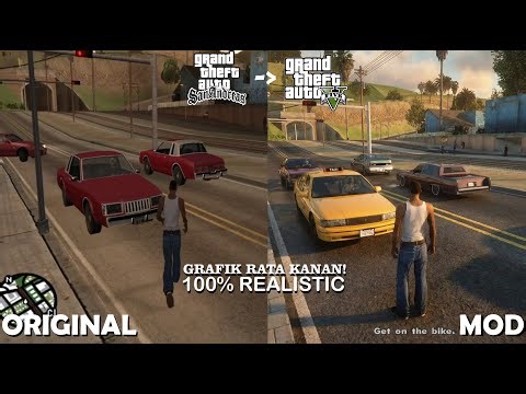 SAYA MERUBAH GRAFIK GTA SA MENJADI GTA V NEXT GEN | INI GILA!!!