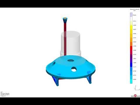 Steel Casting Filling Simulation #engineering #magmasoft #casting #science #casting #steel #filling