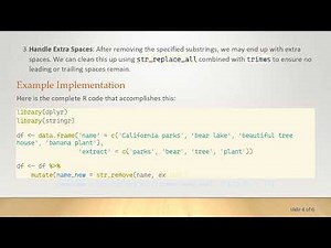 How to Remove Unwanted Substrings from a String Column in R