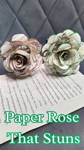 Learn how to make beautiful paper roses step by step with this easy DIY paper flower tutorial! 🌹 Perfect for arts and crafts, paper crafts, home decor, wall decor ideas, and wedding decorations. In this video, you'll discover creative DIY paper craft ideas using simple materials — ideal for beginners and craft lovers. Whether you're decorating your room, making handmade gifts, or creating elegant floral arrangements for parties, this paper rose craft will add a stunning touch to any space. ✨ Wh