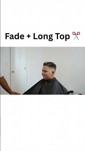 How To Cut a Fade with a Long Top | Step-by-Step Men’s Clipper Haircut