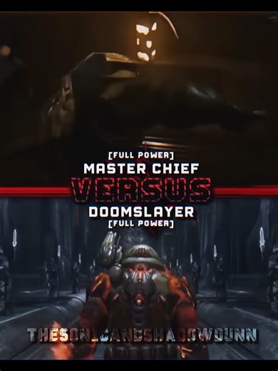 Doom Slayer VS Master Chief: Epic Console Clash