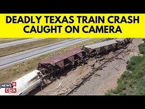Texas Train Crash | Texas Train Derailment, 2 Killed And 3 Injured | US News Today | N18G