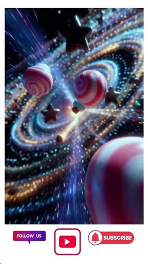 Candy Cosmos Adventure 🍬✨ Surreal Space Fantasy
