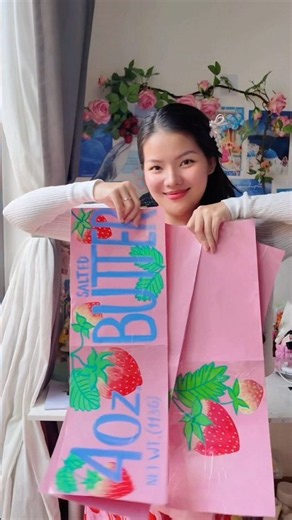 MAKING A GIANT STRAWBERRY BUTTER SQUISHY😱Butter Squishy Diy🧈🍓✨ #janenguyen #squishy
