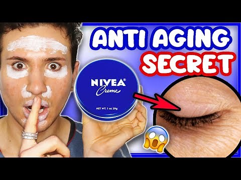 Anti-Aging SECRET with NIVEA CREME!