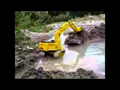 RC Dozers, Excavators, and Loaders Dredging - RC Construction