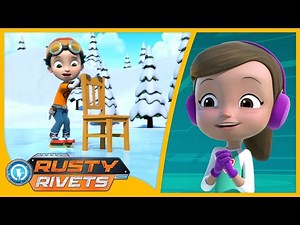 Rusty Learns to Skate ⛸ | Rusty Rivets | Cartoons for Kids