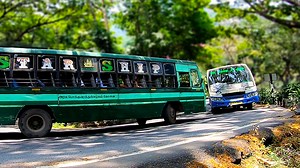 25K views · 1K reactions | Tnstc Green Bus and Blue Bus In Ooty Hill Ghat Hairpin Bend | U Turn | Facebook
