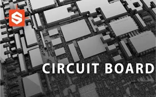 Substance Designer 2020创建科幻芯片电路板