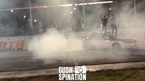 Austin Kruger spinning at Mahem Raceway 🫡😤💪🏾🔥 Does Anti-clockwise lock💪🏾 Listen to the crowd🔥🔥💪🏾 | Gush SpiNation