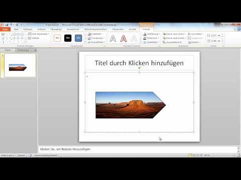 PowerPoint 2010 - Bildplatzhalterform anpassen und individuelle Bildformen erstellen
