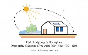 Dragonfly自定义气象数据文件和设计日文件