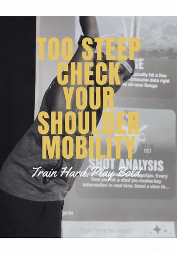 If you’re struggling to shallow the golf club… it might not be a “swing flaw.” It might be a mobility issue. In today’s reel I break down the TPI 90/90 shoulder test so you can check your trail shoulder mobility at home. If you can’t get into external rotation, your body will always choose the easier pattern — steep, across, and compensating. Then I show a simple “skip rocks” drill to help you feel proper external rotation in the downswing. Fix the body → fix the pattern. Save this for your next