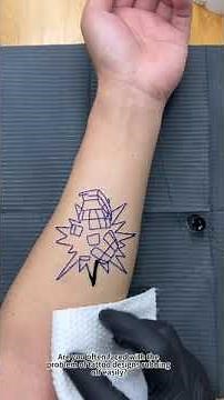 Lesson 9-2: How to perfectly transfer your tattoo design on skin