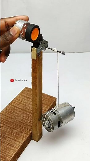 Load Lifting from Gear Machanism • Dc Motor | #dcmotor #youtubeshorts #dcmotorproject