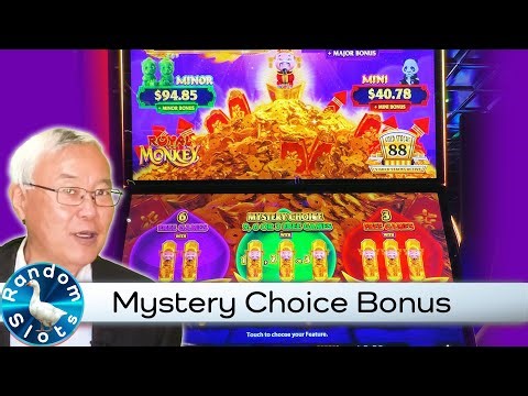 Gold Stacks 88 Royal Monkey Slot Machine Mystery Choice Bonus