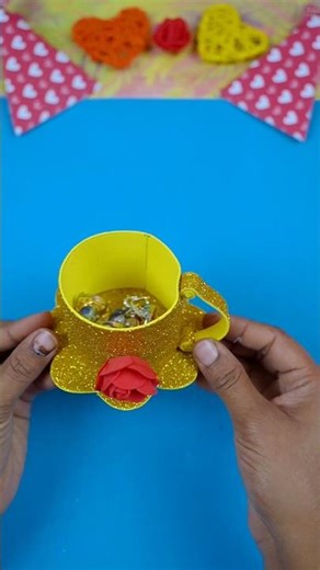 Amazing Glitter Foam Sheet Crafts ✨ Easy Handmade Coffee Cup Craft Ideas