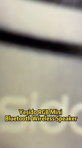 48 reactions | Yesido RGB Mini Bluetooth Wireless Speaker ✨Bluetooth speakers with magnetic, can firmly stick to any magnetic surface. Plus, it comes with a MagSafe patch ✨ Double function: stand + speaker in one ✨mini size, the sound is truly impressive with its vibrant RGB lighting effects | Ninjaz | Facebook