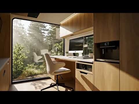 Van Life... but it's a LUXURY OFFICE on Wheels! 💻