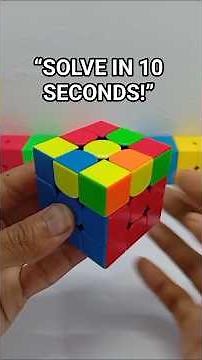 Last Layer Solved in Seconds! 🔥 3×3 Rubik’s Cube Tutorial (App) #shorts
