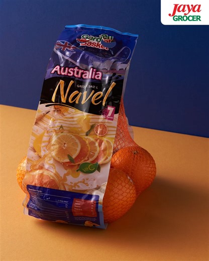 Looking for the perfect snack for the whole family? We've found it. These Australian Navel Mandarins are a guaranteed hit! They are famously seedless, perfectly sized for little hands, and packed with Vitamin C. They're the ideal healthy addition to any lunchbox or after-school snack plate. ✅ What other fresh fruit is a non-negotiable must-have on your weekly family grocery list? Earn GrabRewards points when you pay with cash, debit/credit card or GrabPay in-store. Exclusively for Jaya Grocer me