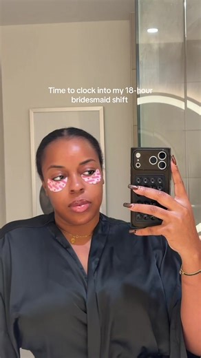 Reporting for duty 💃🏽 ft. @TOPICALS #weddingdayvibes | bridesmaid