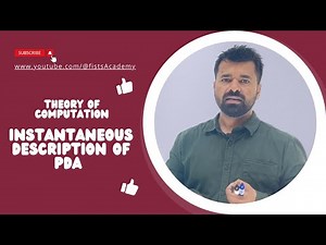 Lec 74 | Instantaneous Description (ID) of PDA | Push Down Automata | ‪@fistsAcademy‬