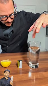 Lemon and battery experiment #experiment #science #tiktok | Rishi Kumar