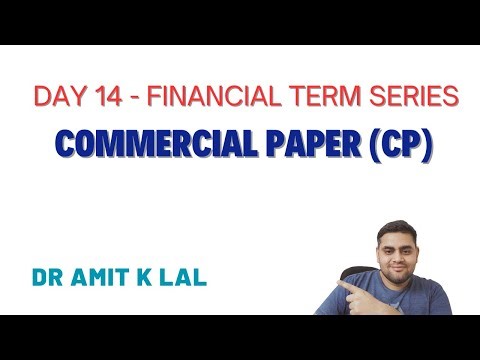 Day 14 - What is Commercial Paper | Financial Term Series