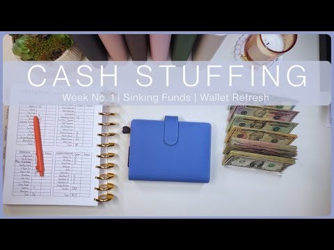 First Cash Envelope Setup of 2026 | $815 Sinking Funds & Daily Envelopes