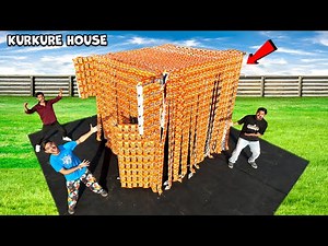 We Made World's First Kurkure House | हमने बना दिया कुरकुरे का घर